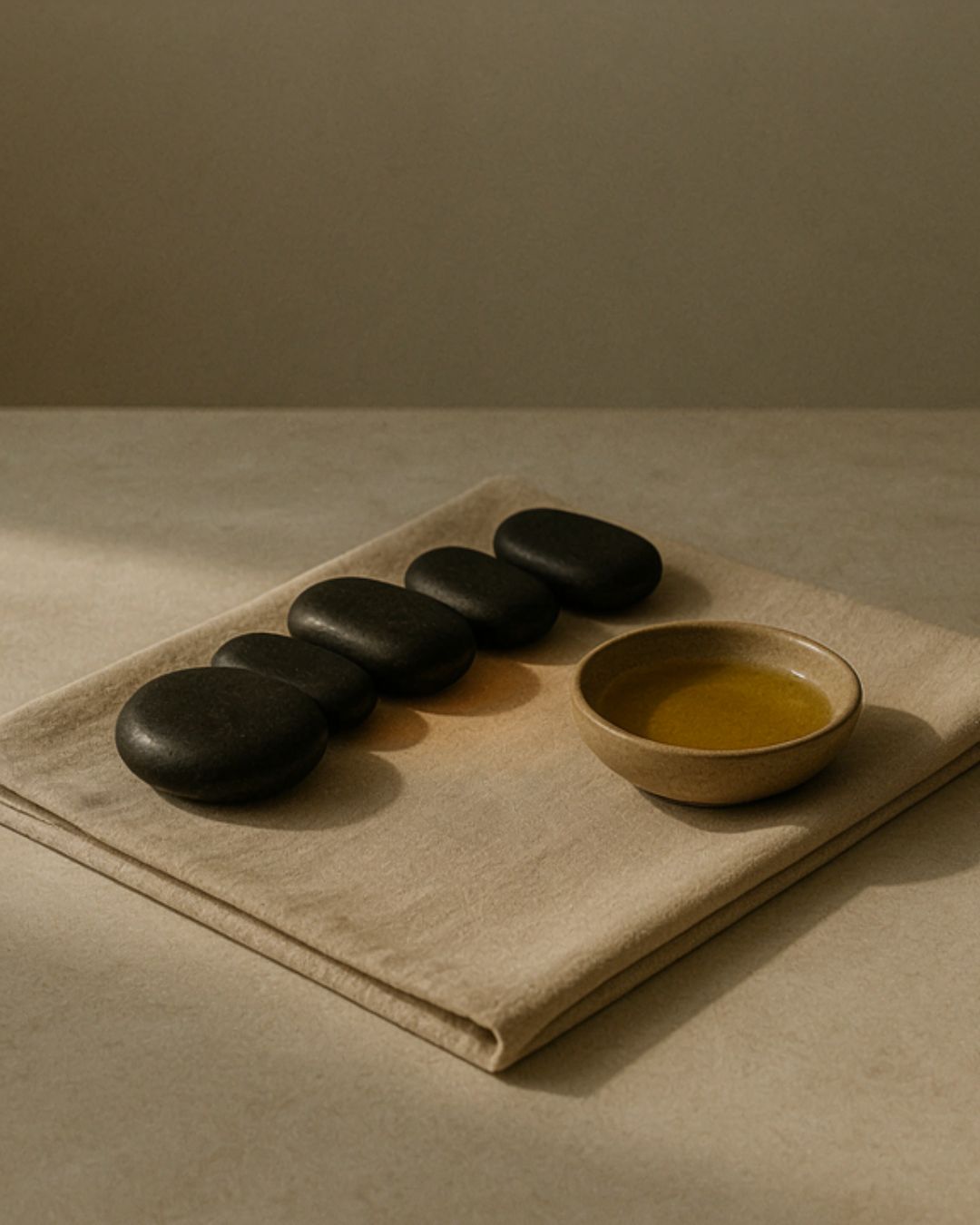 Hot-Stone-Massage bei Studio Ela Wien